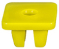 Subaru Nylon Nut Yellow Nylon M4.8 14MM Hex Subaru: 661179000 | 909300007