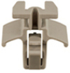 Subaru Moulding Clip Gray Nylon 11X15MM Top Head 13MM Length Subaru: 91059FC041