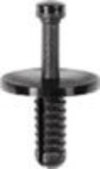 BMW Push-Type Retainer Black Nylon 20MM Hd 17MM Length 6.3MM Hole <br><font color=red><font size=2.5>BMW: 51471919209</font></font>