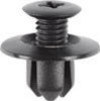 Mitsubishi Push-Type Retainer - Black Nylon