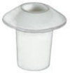Land Rover Grommet - White Nylon <br><font color=red><font size=2.5>Land Rover: MWC3136</font></font>