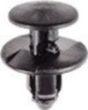 GM Push-Type Retainer - Black Nylon <br><font color=red><font size=2.5>GM: 11612035</font></font>