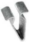 VW & Audi Moulding Clip - Zinc Plated <br><font color=red><font size=2.5>VW & Audi: 1J6867276</font></font>
