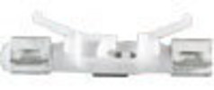 Volvo Windshield Moulding Clip Metal & White Nylon Volvo: 30753556