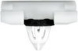 Land Rover Moulding Clip W/Sealer White Nylon <br><font color=red><font size=2.5>Land Rover: DYC000122</font></font>