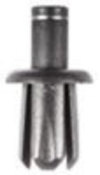 Land Rover Push-Type Retainer Black Nylon <br><font color=red><font size=2.5>Land Rover: LR033144</font></font>