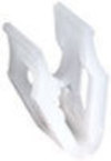 GM Moulding Clip White Nylon <br><font color=red><font size=2.5>Ford: W714972S300 | GM: 94748652</font></font>
