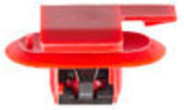 GM Moulding Clip W/Metal Reinforcement Red Nylon