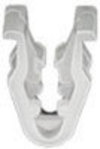 GM Moulding Clip White Nylon <br><font color=red><font size=2.5>GM: 92139070</font></font>