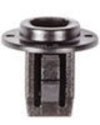 Nissan Screw Grommet - Black Nylon <br><font color=red><font size=2.5>Nissan & Infiniti: 76881JG00A</font></font>