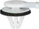 Land Rover Retainer W/Sealer - White Nylon <br><font color=red><font size=2.5>Land Rover: LR034389 <br>Land Rover: LR053837</font></font>