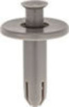 Mazda Push-Type Retainer - Gray Nylon Mazda: FD0168AC3