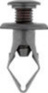 Hyundai Push-Type Retainer - Black Nylon <br><font color=red><font size=2.5>Hyundai: 8659035000</font></font>