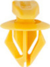 Ford Weatherstrip Retainer - Yellow Nylon