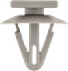 Hyundai Moulding Clip - Gray Nylon