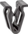 Hyundai Kia Trim Clip - Black Nylon <br><font color=red><font size=2.5>Hyundai & Kia: 858593S100</font></font>