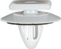 Hyundai Moulding Retainer W/Sealer - White Nylon Hyundai: 861792V000