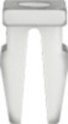 Kia Screw Grommet - White Nylon <br><font color=red><font size=2.5>Kia: 866251M000</font></font>
