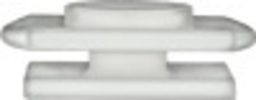 Hyundai Body Side Moulding Nut - Natural Nylon <br><font color=red><font size=2.5>Hyundai: 877013B000</font></font>