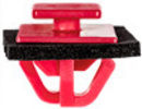 Kia Moulding Clip W/Sealer - Red Nylon