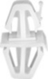 Volvo Moulding Clip - White Nylon Volvo: 30808521