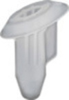 Acura Honda Screw Grommet - Clear Nylon Honda & Acura: 90650S5A003