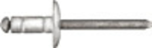 Chrysler Specialty Rivet Aluminum & Steel 1/4'' Diameter 3/4'' Flange .080 -.375 Grip