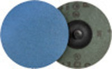 Mini Grinding Disc Abrasive Blue 80 Grit 3'' - Zirconia