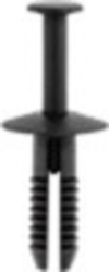 BMW Push-Type Retainer Black Nylon <br><font color=red><font size=2.5>BMW: 51111964186</font></font>