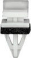 Rocker & Pillar Moulding Clip White Nylon - Honda Honda: 91513TK8A01