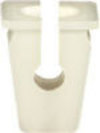 Lower Door & Handle Interior Trim Grommet Chevrolet Buick <br><font color=red><font size=2.5>GM: 90230846</font></font>