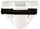 Moulding Trim Clip W/Sealer Hyundai <br><font color=red><font size=2.5>Hyundai: 877153S000</font></font>