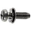 Thread Cutting Screw W/ Lock & Flat Sems  M6-1.0 X 19MM <br><font color=red><font size=2.5>Hyundai: 1221006203</font></font>