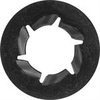 Pushnut Bolt Retainer 7/16 Bolt 27/32 OD Black Phosphate