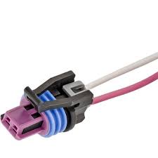 GM Distributor Module Ignition Coil Crank Sensor Harness Connector <br><font color=red><font size=2.5>Ford: 3U2Z14S411SCA <br>GM: 19329253</font></font>
