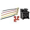 Ford Horn & Blower Relay Harness Connector Kit Ford: 3U2Z14S411TAA | 3U2Z14S411ZVA GM: 88860547