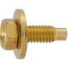 Hex Head Sems Body Bolt W/Dog Point 5/16-18 X 15/16'' - Zinc & Yellow