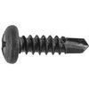 Phillips Pan Head Tapping Screw W/ Teks Point #8 X 5/8'' - Black