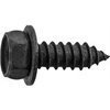 Phillips Hex/Slotted Washer Head T.S. #14 X 3/4'' - Black