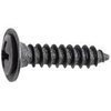 Phillips Washer Head Tapping Screw W/ Teks Point #8 X 1/2'' - Black