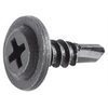 Phillips Washer Head Tapping Screw W/ Teks Point M4.2-1.41 X 12MM - Black