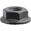 Spin Lock Nut W/Serrations 1/4-20 Thread 19/32'' OD