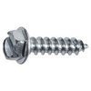 Slotted Hex Washer Head T.S. #14 X 1'' - Zinc