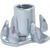 Tee Nut Zinc 1/4-20 - 4 Prong