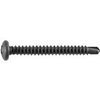 Phillips Pan Head Tapping Screw W/ Teks Point #8 X 1-1/2'' - Black