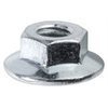 Spin Lock Nut W/Serrations 1/4-20 Thread 23/32'' Diameter - Zinc