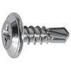 Phillips Washer Head Tapping Screw W/ Teks  Point #8 X 1/2'' - Chrome <br><font color=red><font size=2.5>Ford: 388020S47</font></font>