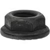 Spin Lock Nut W/Serrations 7/16-24 Thread 15/16'' Diameter - Black