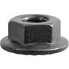 M5-.08 Metric Hex Flange Nut - Black Phosphate