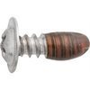 #8 X 1/2'' Phillips Round Washer Head Tapping Screw - Zinc